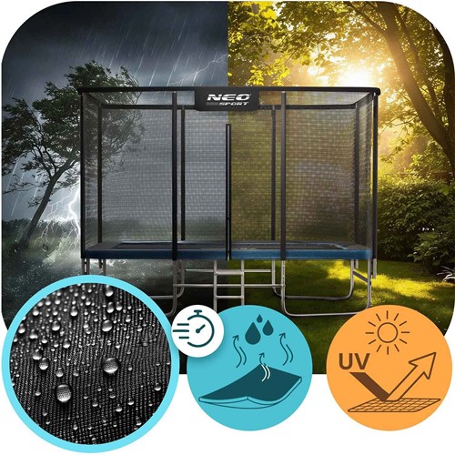 Trampolina ogrodowa NEO SPORT 14x10ft/427x305cm