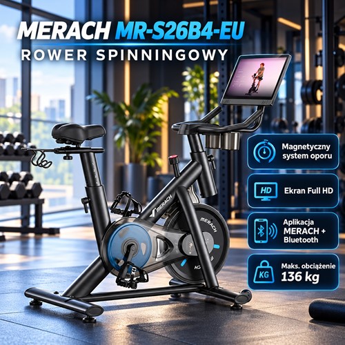 Rower spinningowy MERACH MR-S26B4-EU