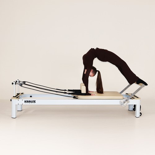 Reformer Metalowy Beżowy Krause Fitness