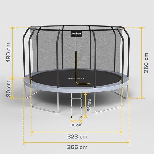 Rebel Active PRO 12ft/366 cm