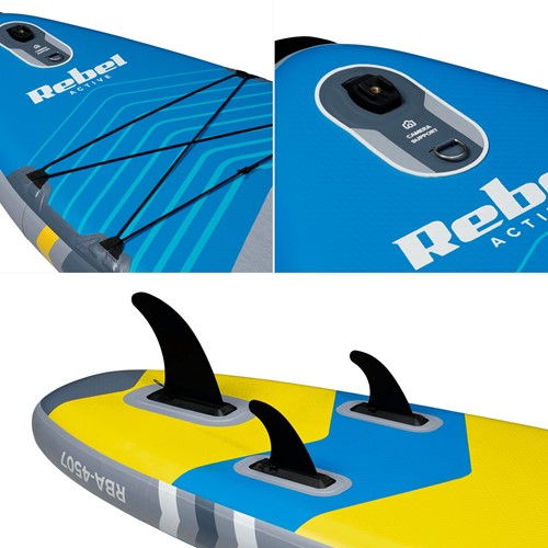 Deska SUP Rebel Active RBA4507 niebieska