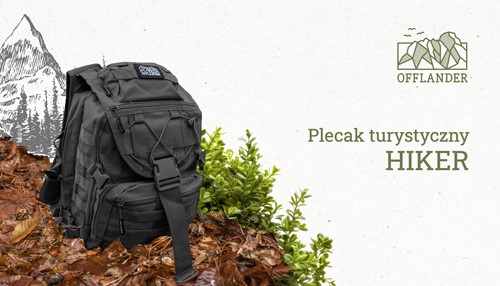 Plecak turystyczny Offlander Hiker 25l czarny