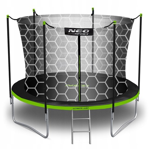 Trampolina ogrodowa NEO SPORT 10FT 312 cm z siatką wewnętrzną 