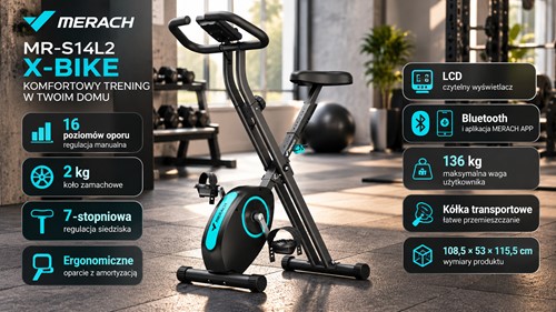 Rower treningowy MERACH MR-S14L2 X-Bike
