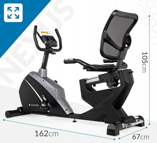 Rower poziomy Sapphire SG-8050RB Nexus