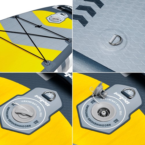 Deska SUP Rebel Active RBA4507 szara