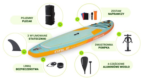 Urbogym SUP GALE 320