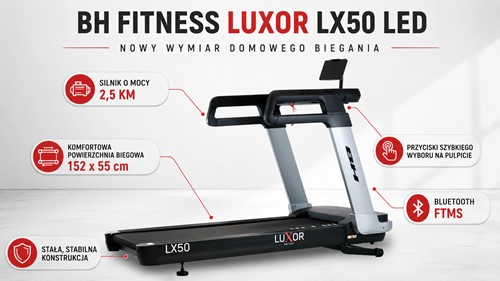 BH Fitness Luxor LX50 LED AC G6192