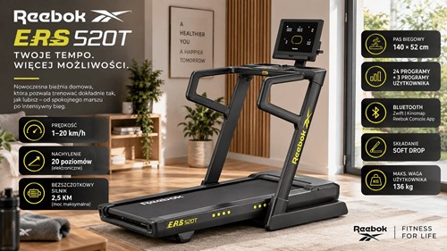 Bieżnia Reebok ERS 520T