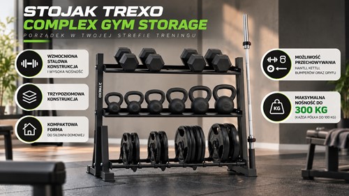 Trexo Complex Gym Storage