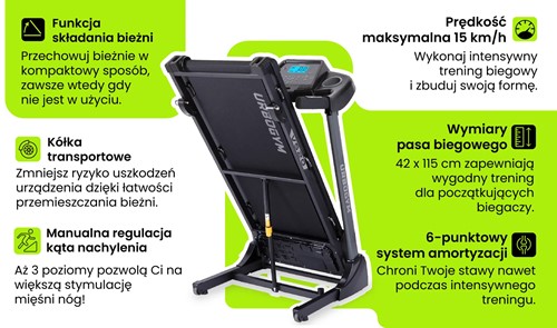 Bieżnia UrboGym V520