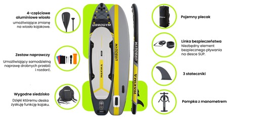Urbogym Sup Wakima 350