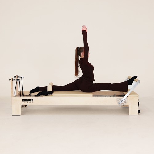 Reformer Drewniany Beżowy Krause Fitness