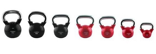 Kettlebell z chromowaną rączką HMS 10 kg