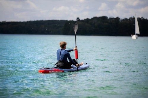 Deska SUP Aquastic Touring Pro 14'0" ciemny niebieski