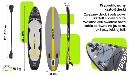 Urbogym Sup Wakima 350