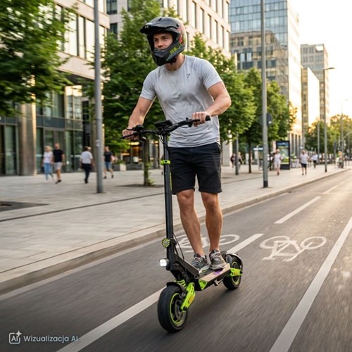 Hulajnoga elektryczna Kamikaze K1 Plus Tokyo Drift