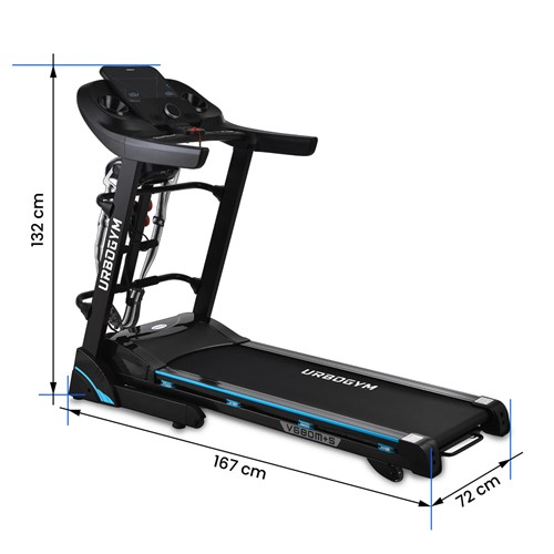 Bieżnia UrboGym V680MS + masażer