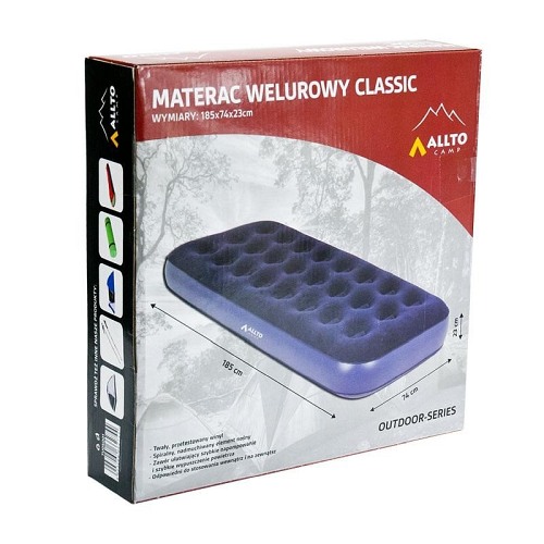 Materac welurowy Allto Classic