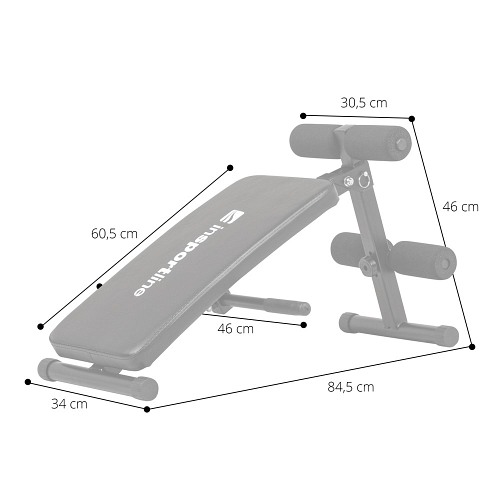 Ławka skośna inSPORTline ABD050