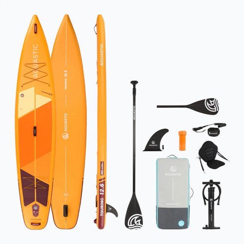 SUP Aquastic Touring 12'6" pomarańczowa