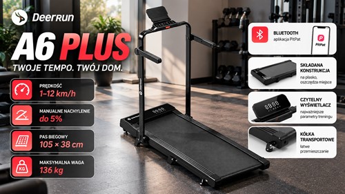 Bieżnia DeerRun A6 Plus