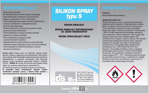 Silikon smar do bieżni uniwersalny Typ S 400 ml (60300)