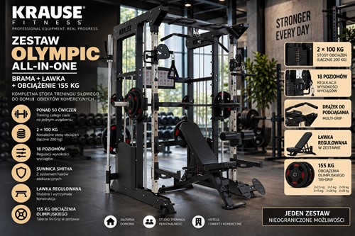 Zestaw Olympic KRAUSE FITNESS