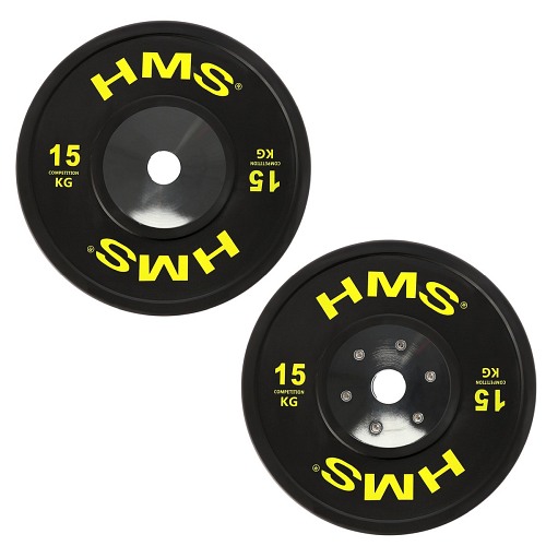 Zestaw talerzy olimpijskich HMS Bumper BTBR SET 140 kg