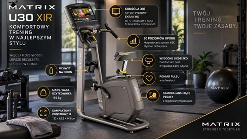 Rower pionowy Matrix U30 XIR