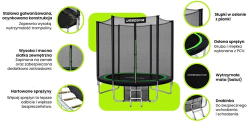 Urbogym Classic 8ft