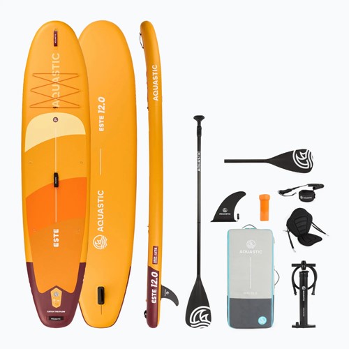 Deska SUP Aquastic Este 12'0" pomarańczowa