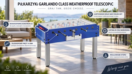 Garlando Class Weatherproof Telescopic