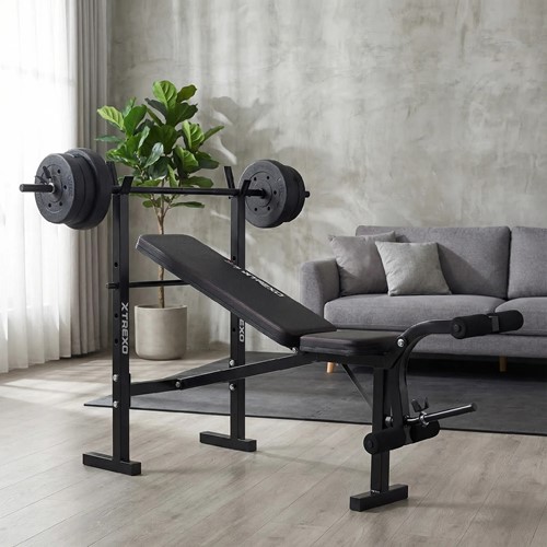 Trexo BenchFit Lite stojak + sztanga