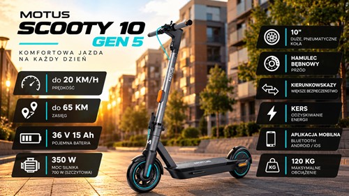 Hulajnoga elektryczna Motus Scooty 10 GEN 5