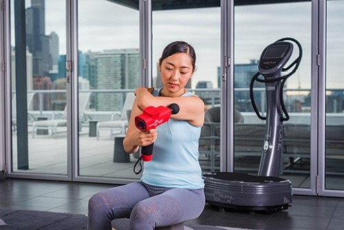 Power Plate Pulse Matte Red