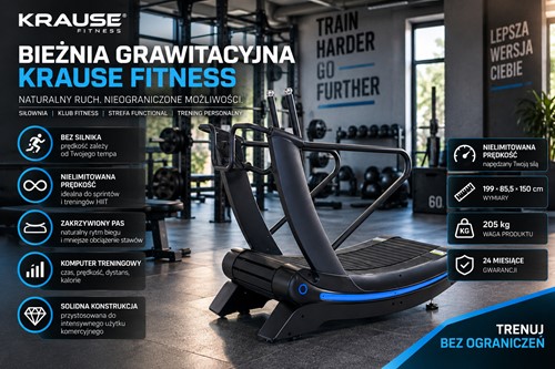 Bieżnia Grawitacyjna Krause Fitness