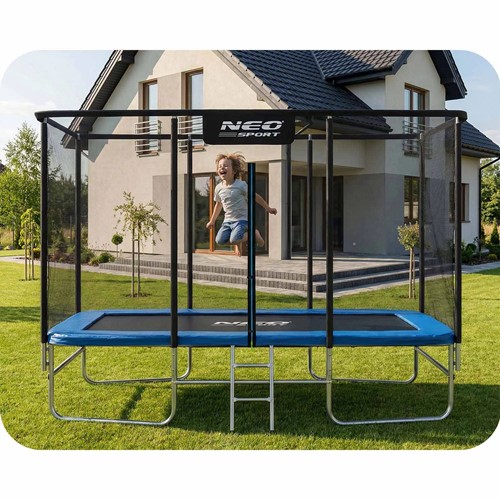 Trampolina ogrodowa NEO SPORT 14x10ft/427x305cm