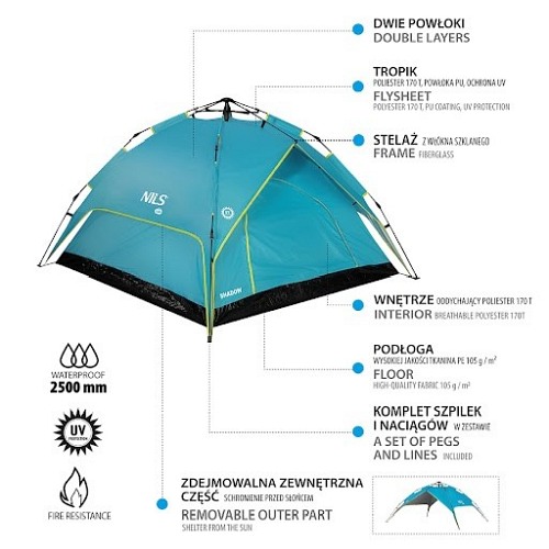 Namiot Nils Shadow NC7819