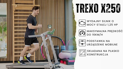 Trexo TXO-X250 srebrna