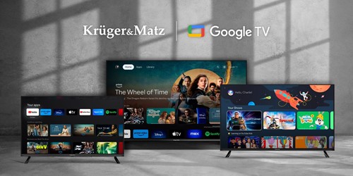 Telewizor Kruger&Matz 50" UHD Google TV 5.0 DVB-T2/T/C H.265 HEVC