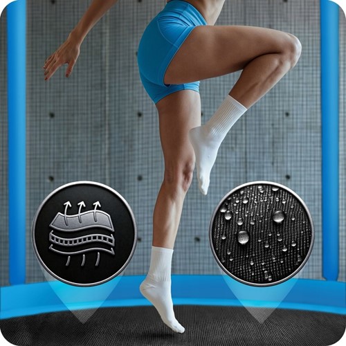 Trampolina ogrodowa NEO SPORT 8FT 252 cm z siatką wewnętrzną