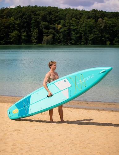 Deska SUP Aquastic Touring 12'6" zielona