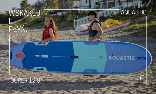 Deska SUP Aquastic Tourer 12'0" niebieska