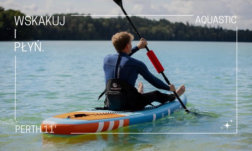 Deska SUP Aquastic Perth 11' allround niebieska