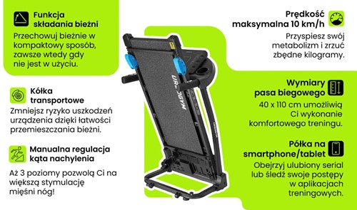 Bieżnia UrboGym V450