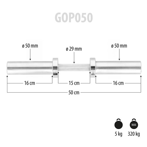 HMS GOP050 5kg 50 cm