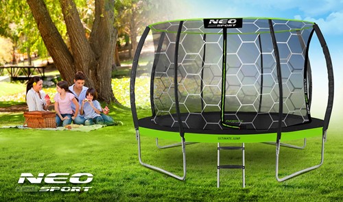 Trampolina ogrodowa NEO SPORT 12FT 374 cm
