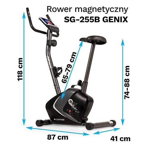 Rower magnetyczny Sapphire SG-255 Genix
