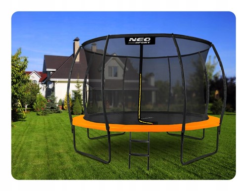 Trampolina ogrodowa profilowana NEO SPORT 12FT 374 cm